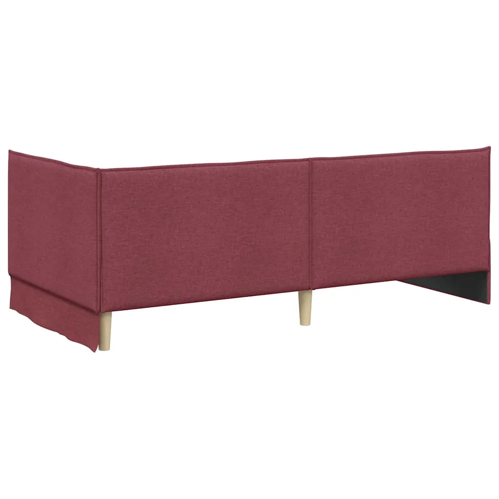 Struttura Letto Angolare con Materasso 2 pcs Grigio Velluto 3394016