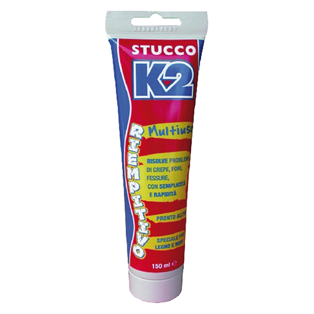 STUCCO IN PASTA COLORATO 'K2' ml 150 Noce chiaro  - K2