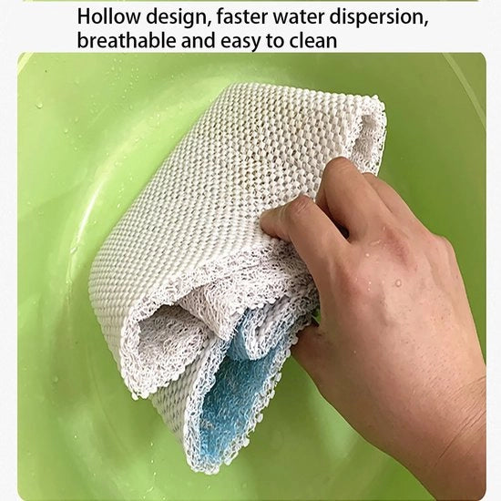 Douche Mat Anti-Slittamento - Antimuffa - Lavabile - Con Fessure di Scarico - Curvo - Per Doccia Interna - PVC - 60 x 60 cm