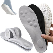 Due pair di calzini ortopedici per uomo/donna – calzini comodi con assorbimento di shock, supporto al tallone e respiro anti-odore, nero+grigio, EU 46