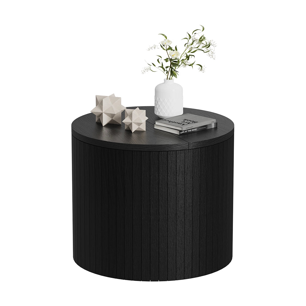 Vicco Tavolino Quercia/nero 38 x 38 cm