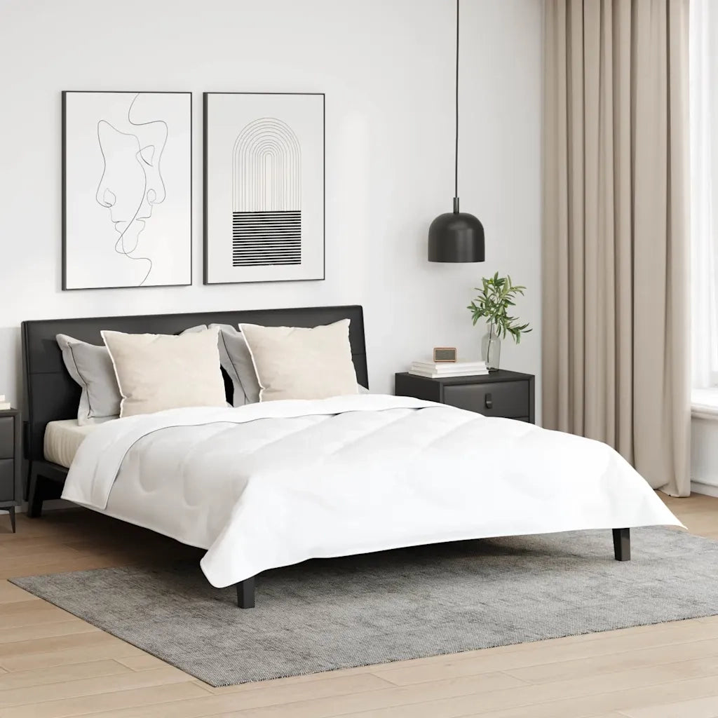 Cuscino con cuscino 2 pcs Bianco 50 x 75 cm Piuma 42007688