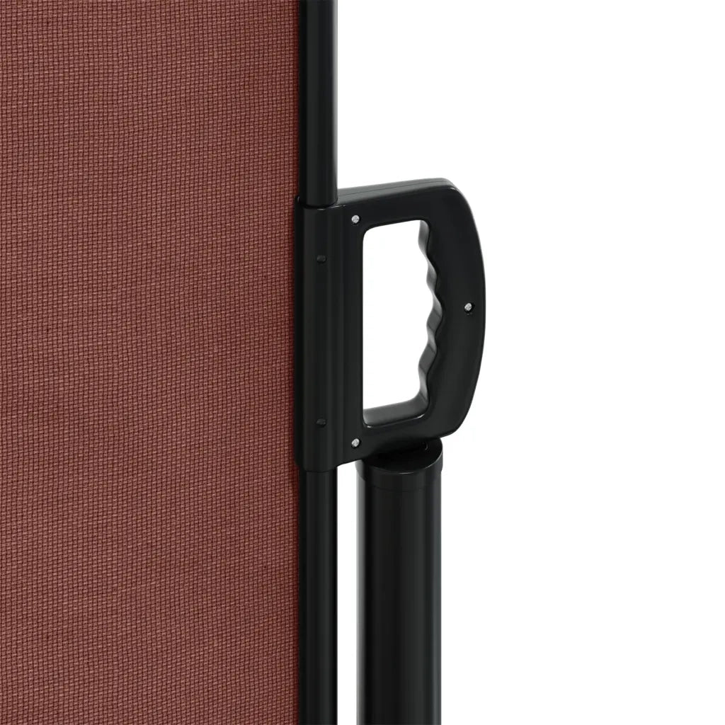 Tenda da Sole Laterale Retrattile-Tenda parasole per balcone per giardino Marrone 180x1000 cm 499688