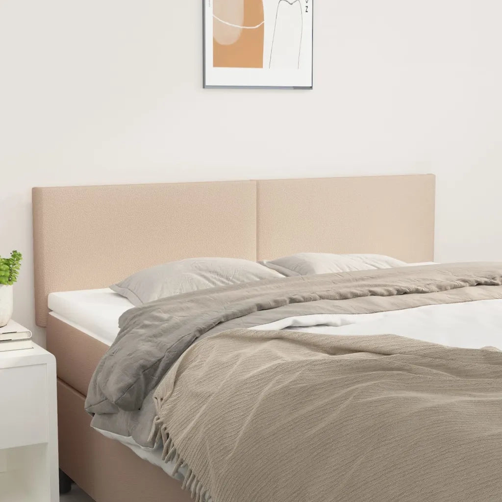 Testiera | Testata Cappuccino 144x5x78/88 cm in Similpelle