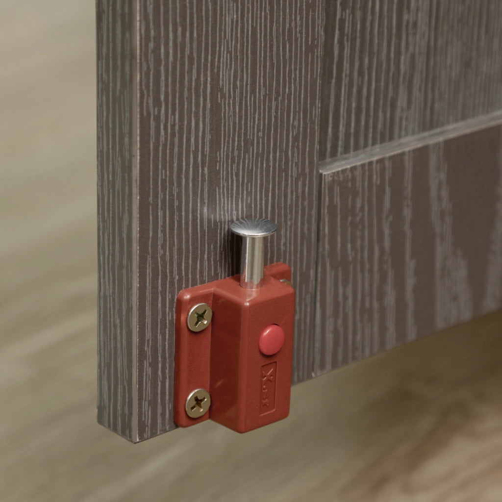 CUCCIA PER CANI 116x60x87 cm Legno Grigio con porta magnetica