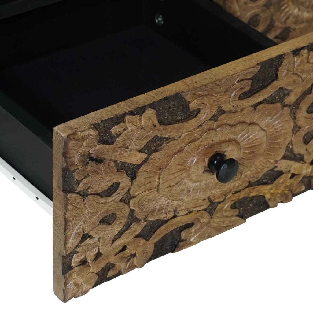Mobile TV | Armadietto TV | Mobile Porta TV Marrone 70 x 33,5 x 46 cm Legno di mango massello