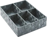 Divisore di carico con 5 cassette - Grigio scuro