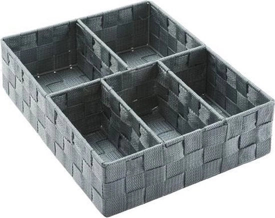 Divisore di carico con 5 cassette - Grigio scuro