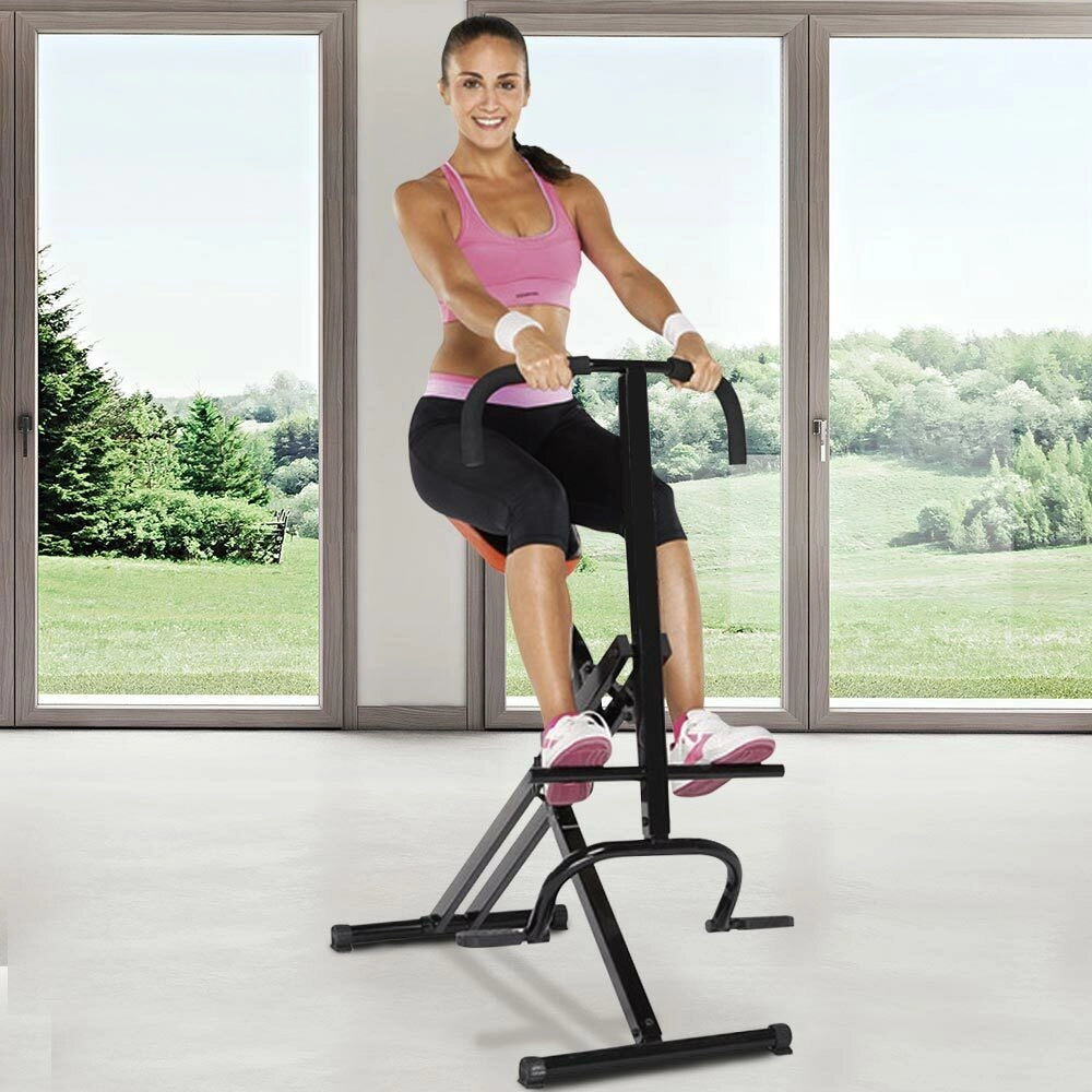 Attrezzo Total Fitness Allenamento Palestra Cardio Addominali Crunch Pieghevole