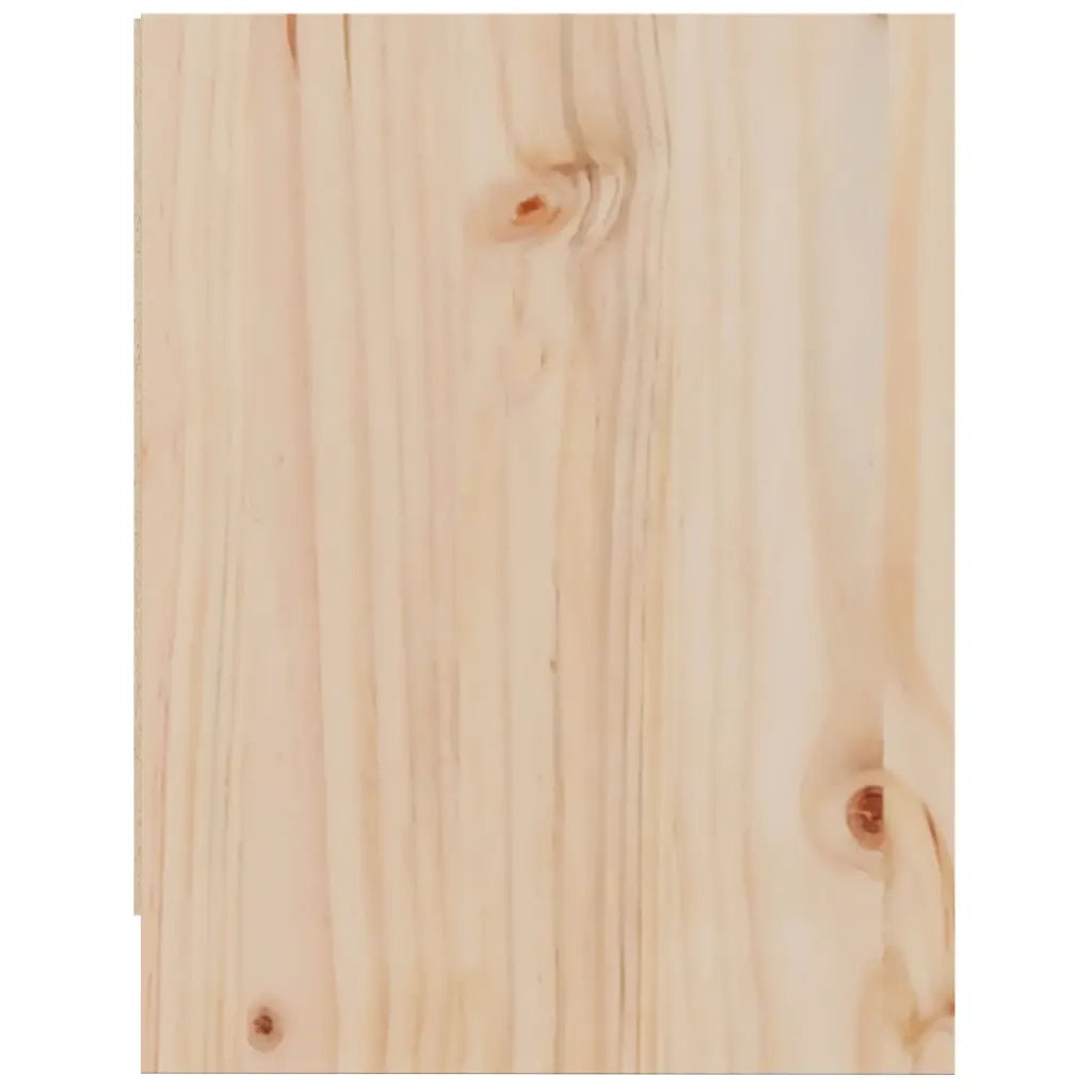 Comodino 40x30,5x40 cm in Legno Massello di Pino 808113