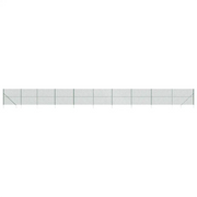 Recinzione da Giardino | Recinzione a Rete con Picchetti Ancoraggio Verde 1,8x25 m