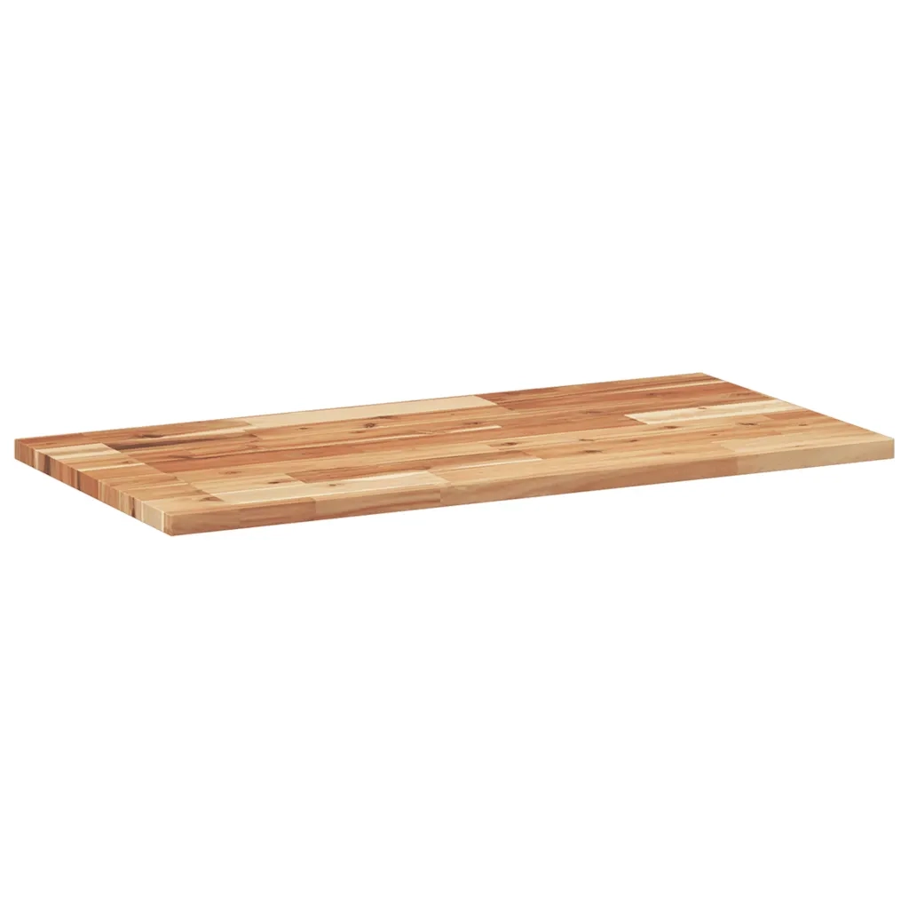 Mensole da Parete 2 pz 80x40x2 cm Legno Acacia Rifinito a Olio 3279556