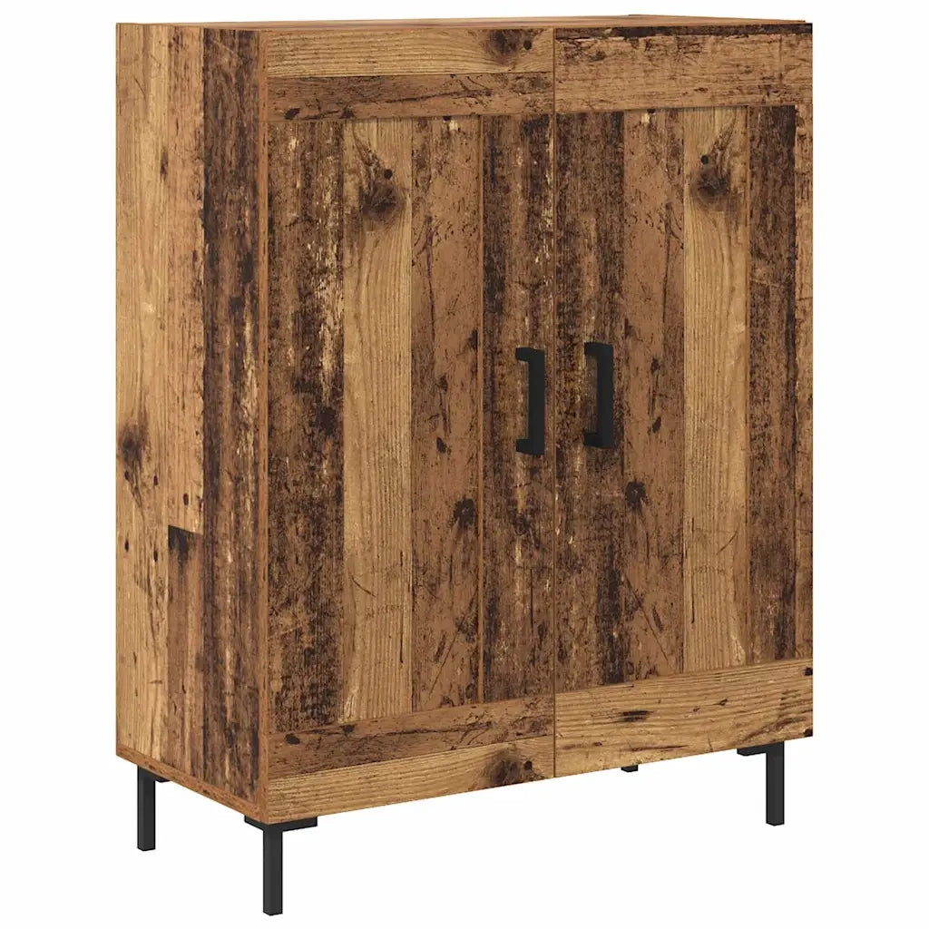 Credenza 2 pz | Madia | Buffet da pranzo | Armadio da pranzo Legno vecchio Legno multistrato