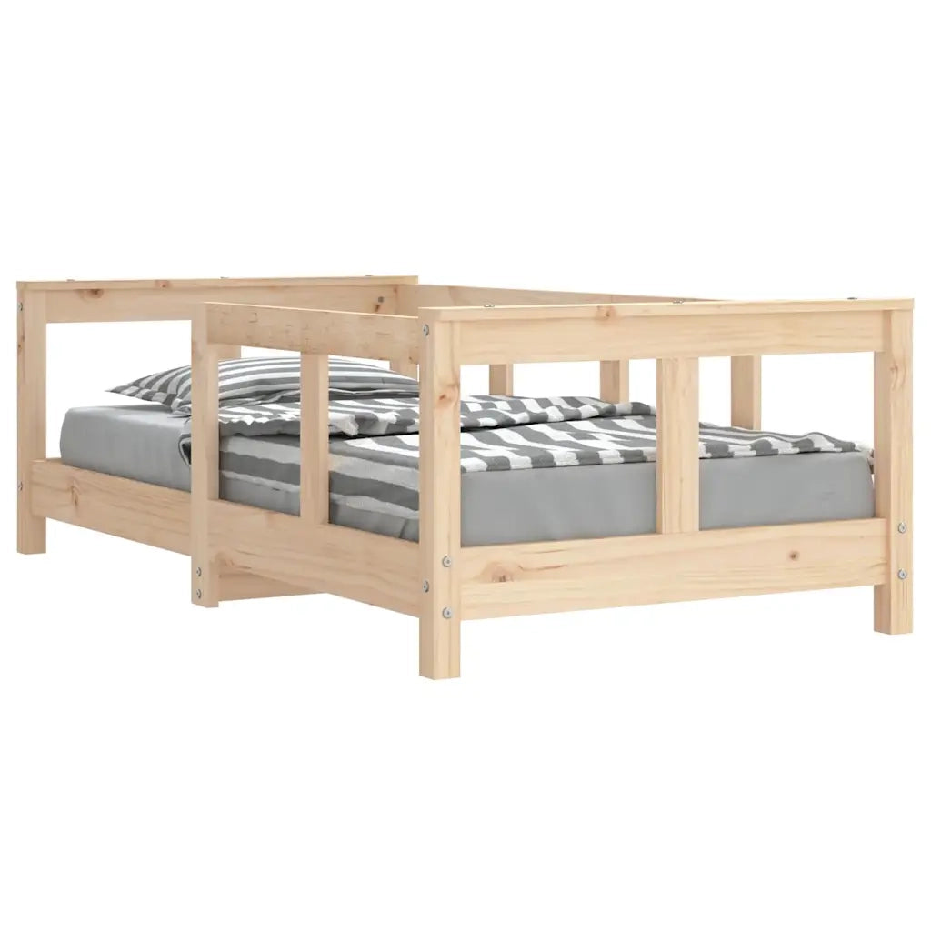 Giroletto per Bambini | Letto Infantile | Lettino 70x140 cm in Legno Massello di Pino