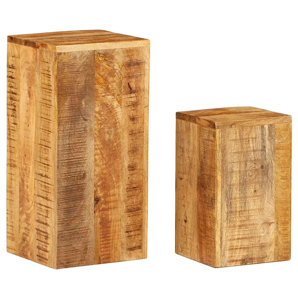 Supporti per piante | Sostegno per piante 2 pz in Legno Massello di Mango