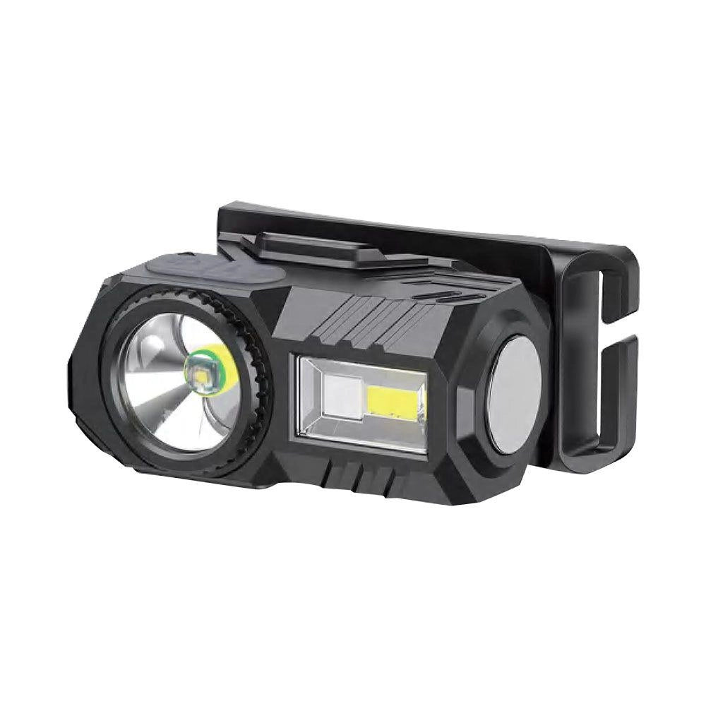 Torcia frontale/bici LED RGB 190lm USB-C IP43 V-TAC