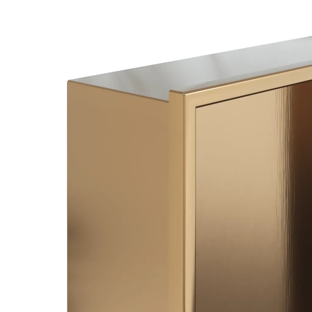 Nicchia per Doccia Oro Spazzolato 32x62x9cm in Acciaio Inox 4005133