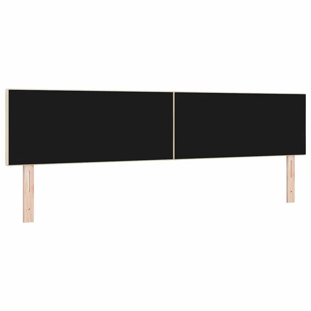 Testiera | Testata Crema 200 cm Tessuto
