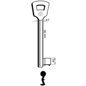 CHIAVI SILCA PATENT 6NFHL ZAMA- 5,0 pz