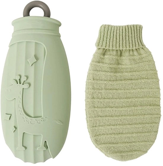 Mini Borsa di Silicone per Bagni Caldi con Coperchio per Alleviare il Dolore