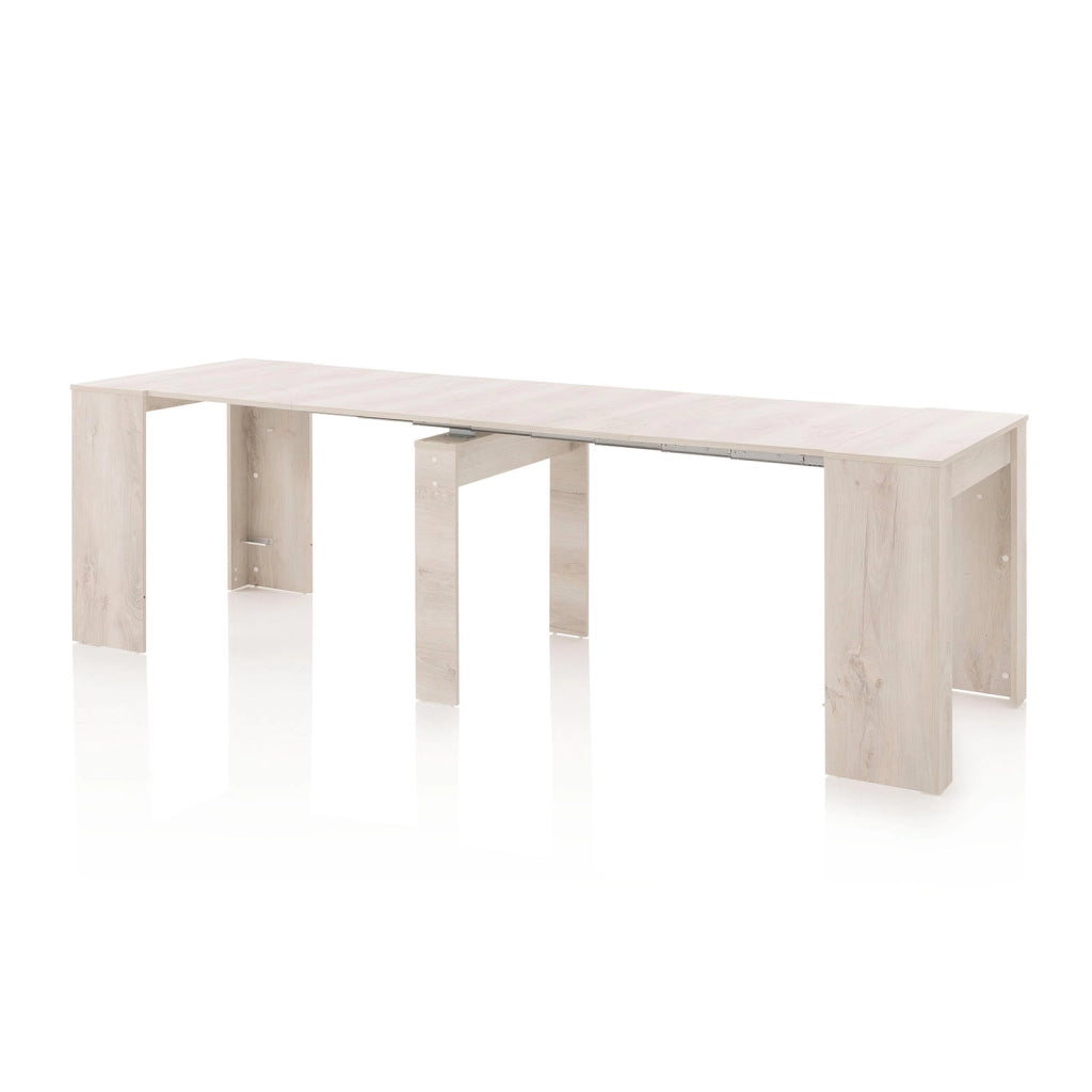 Consolle allungabile GLAM pino bianco