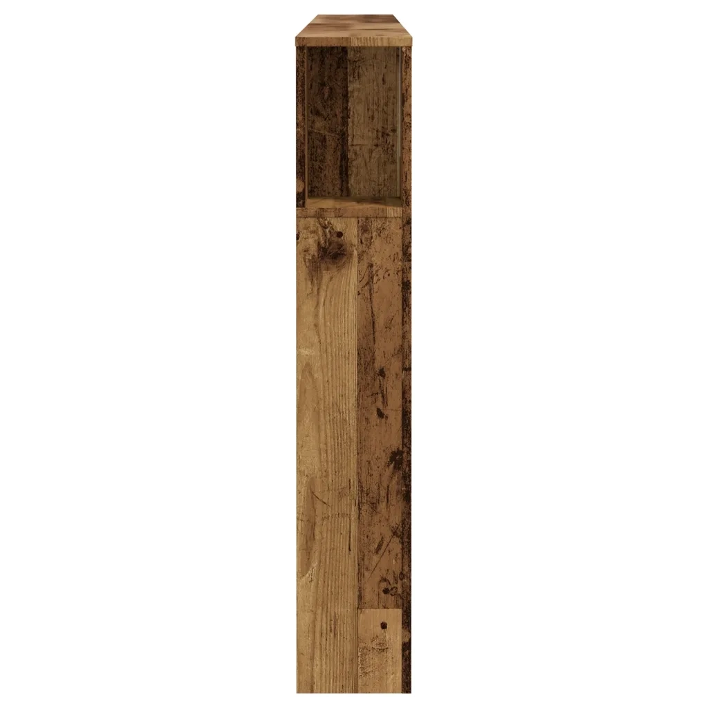 Testiera | Testata Contenitore Legno Antico 180x18,5x102,5 cm Truciolato