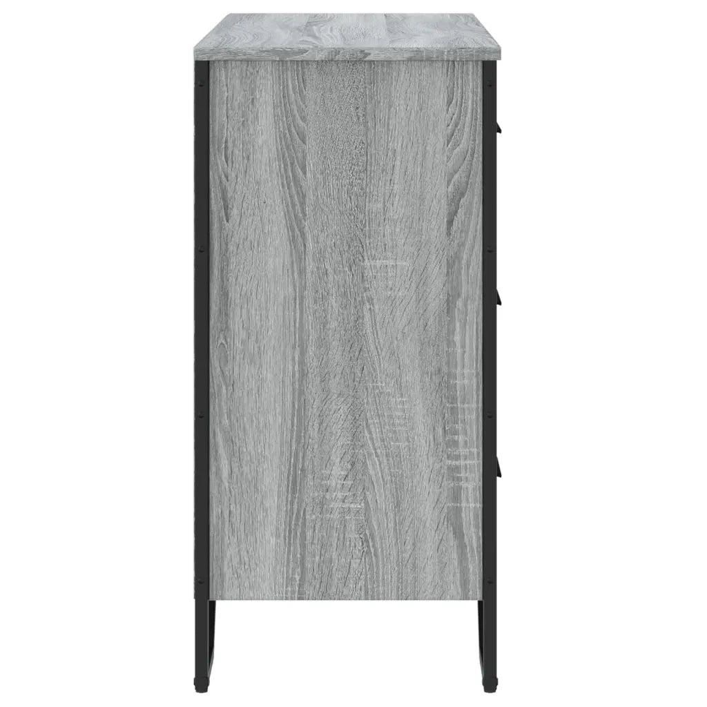 Cassettiera Grigio Sonoma 91x35,5x74,5 cm in Truciolato 3295305
