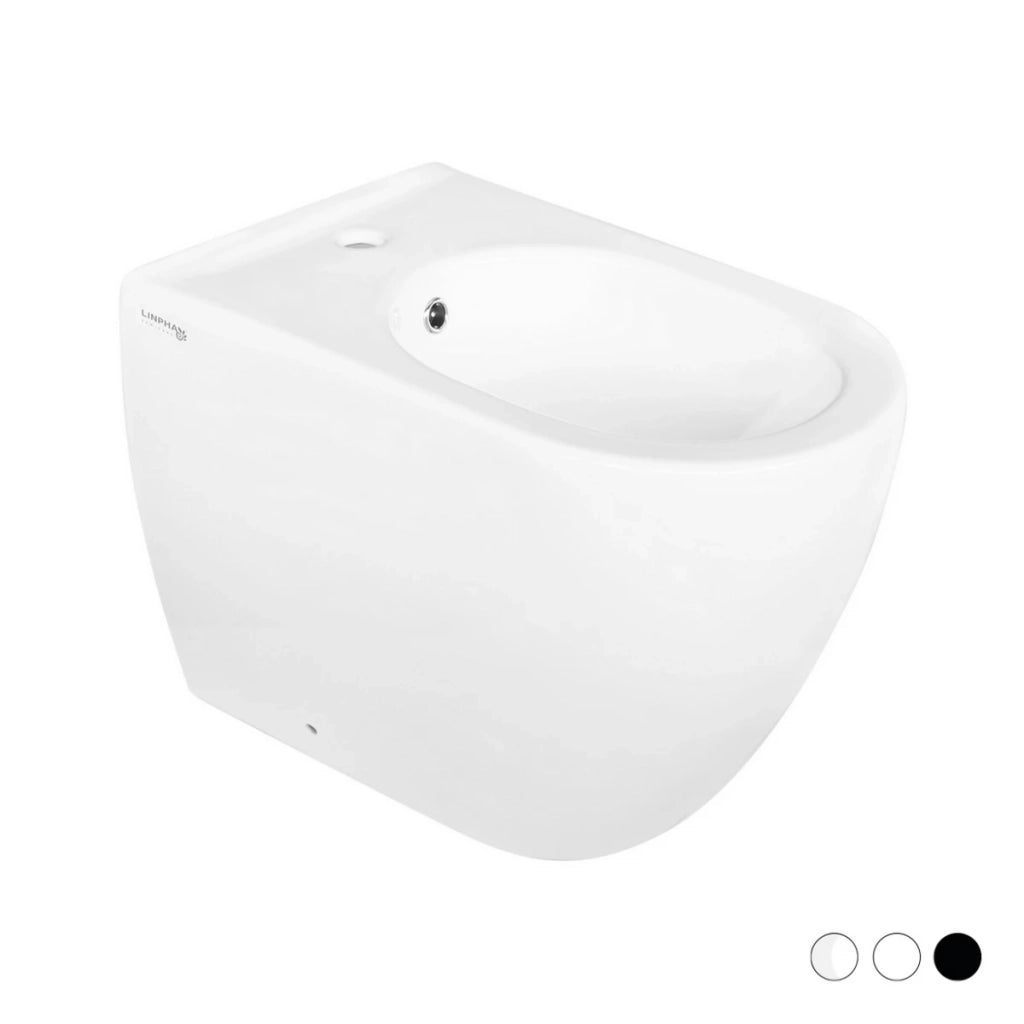 Bidet filo muro Greta LINPH Nero Opac