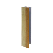 Giunzione lineare per zoccolo in PVC H 10 cm. faggio