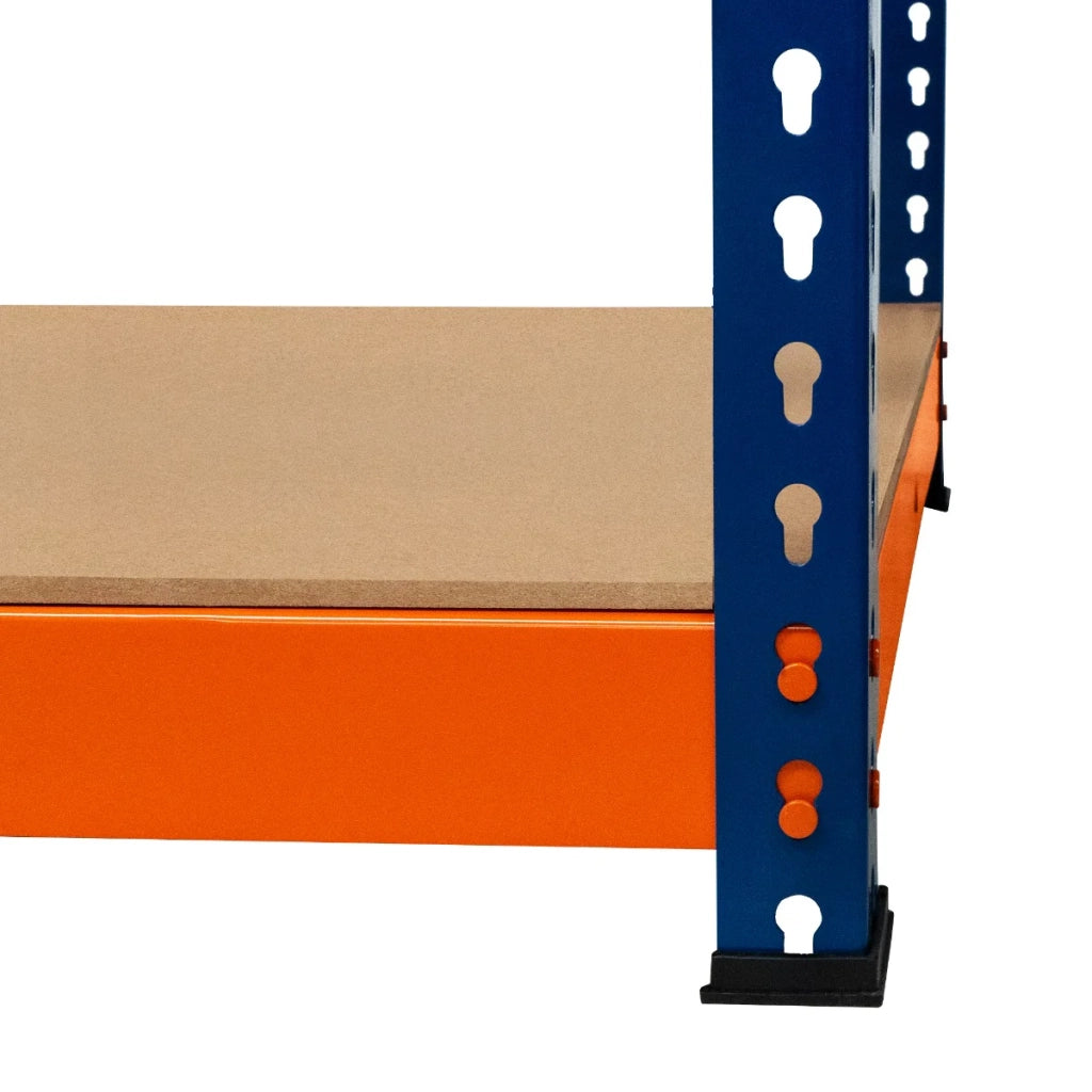 Scaffalatura a 3 Rpiani Resistente 300kg Magazzino Officina di stoccaggio - S-Rax
