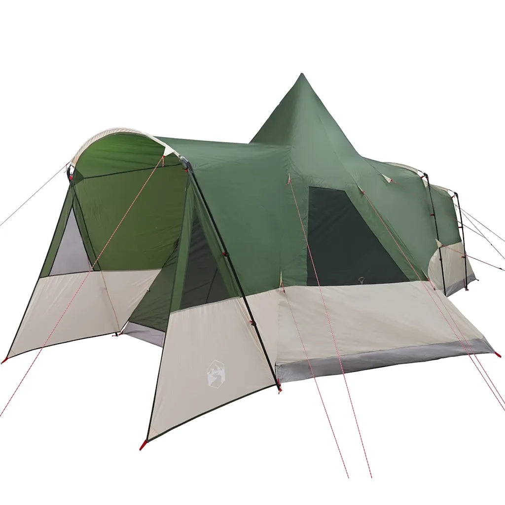 Tenda a teepee per 8 persone con tetto Verde 720 x 465 x 295 cm