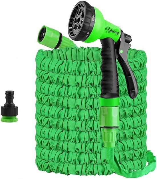 Serpentino estensibile per giardino - tubo di gomma flessibile - 7,5m a 60m