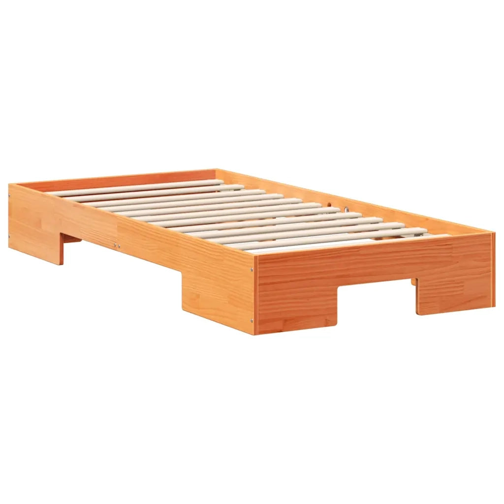 Struttura del letto-Giroletto Marrone 90 x 200 cm 485339