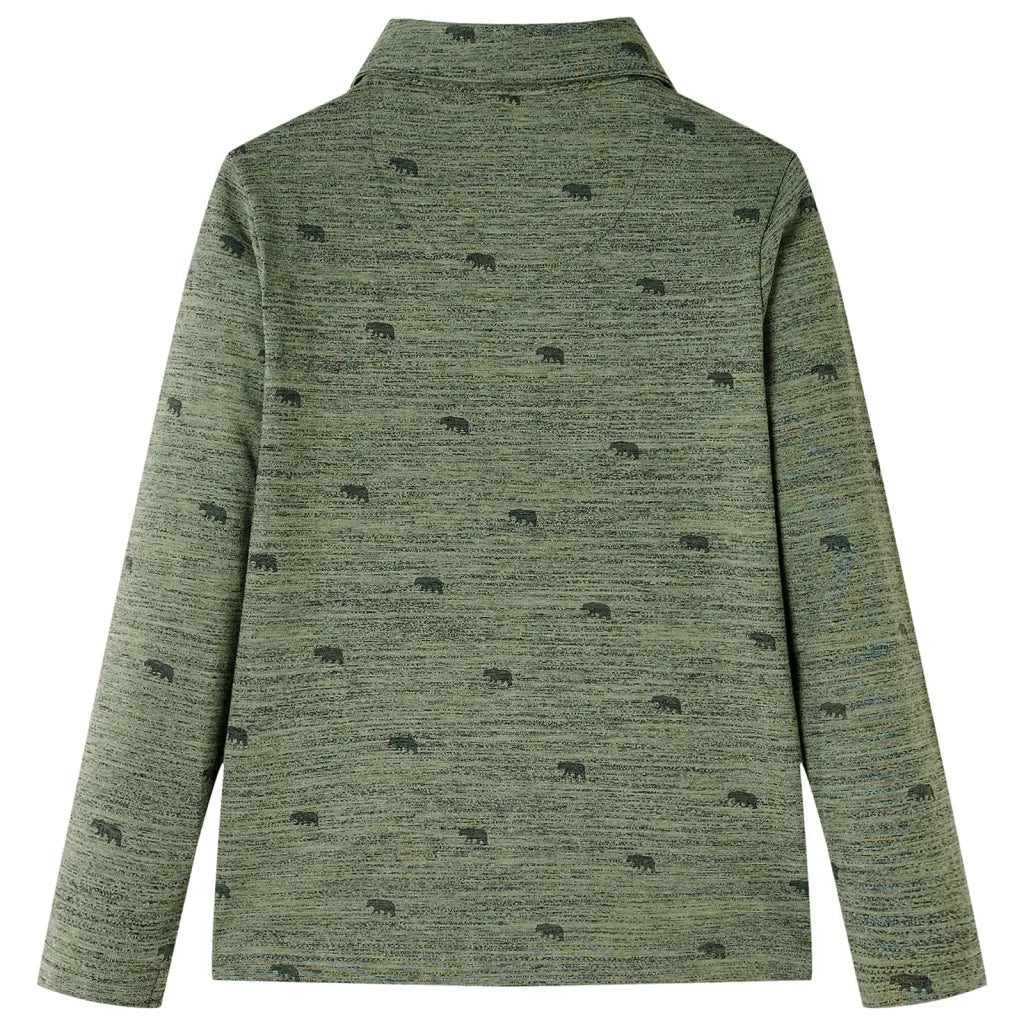 Camicia per Bambini Cachi M¨¦lange 128