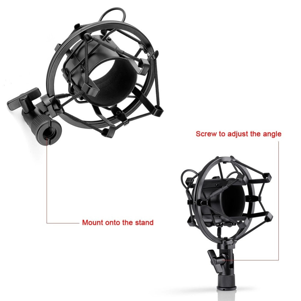 Trade Shop - Microfono A Condensatore Per Studio Radiotelevisivo & Registrazione Jimdl-700 -