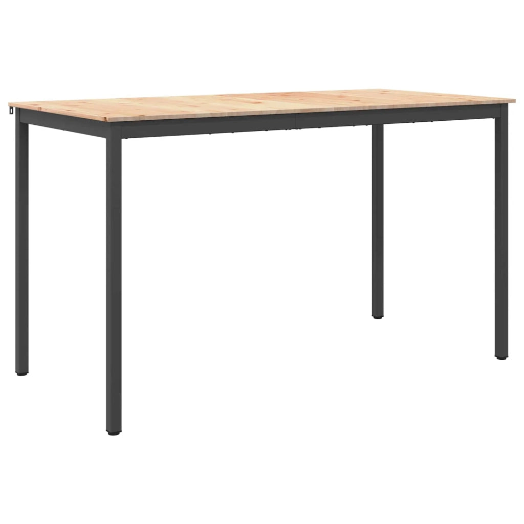Tavolo da bar Naturale 110 x 55 x 105 cm Pino massello