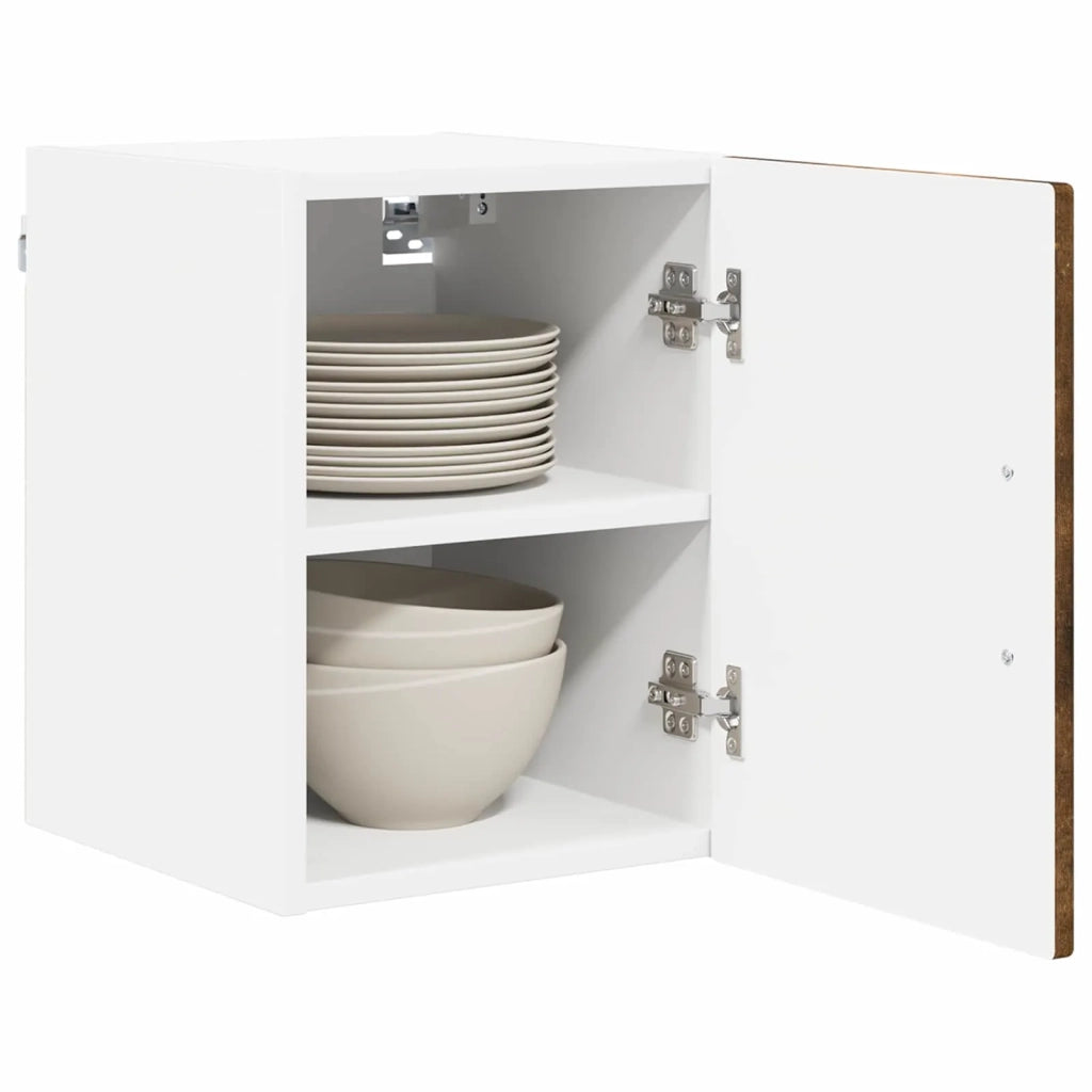 Armadietto a muro LUCCA Rovere Fumo 30 x 31 x 40 cm 884864