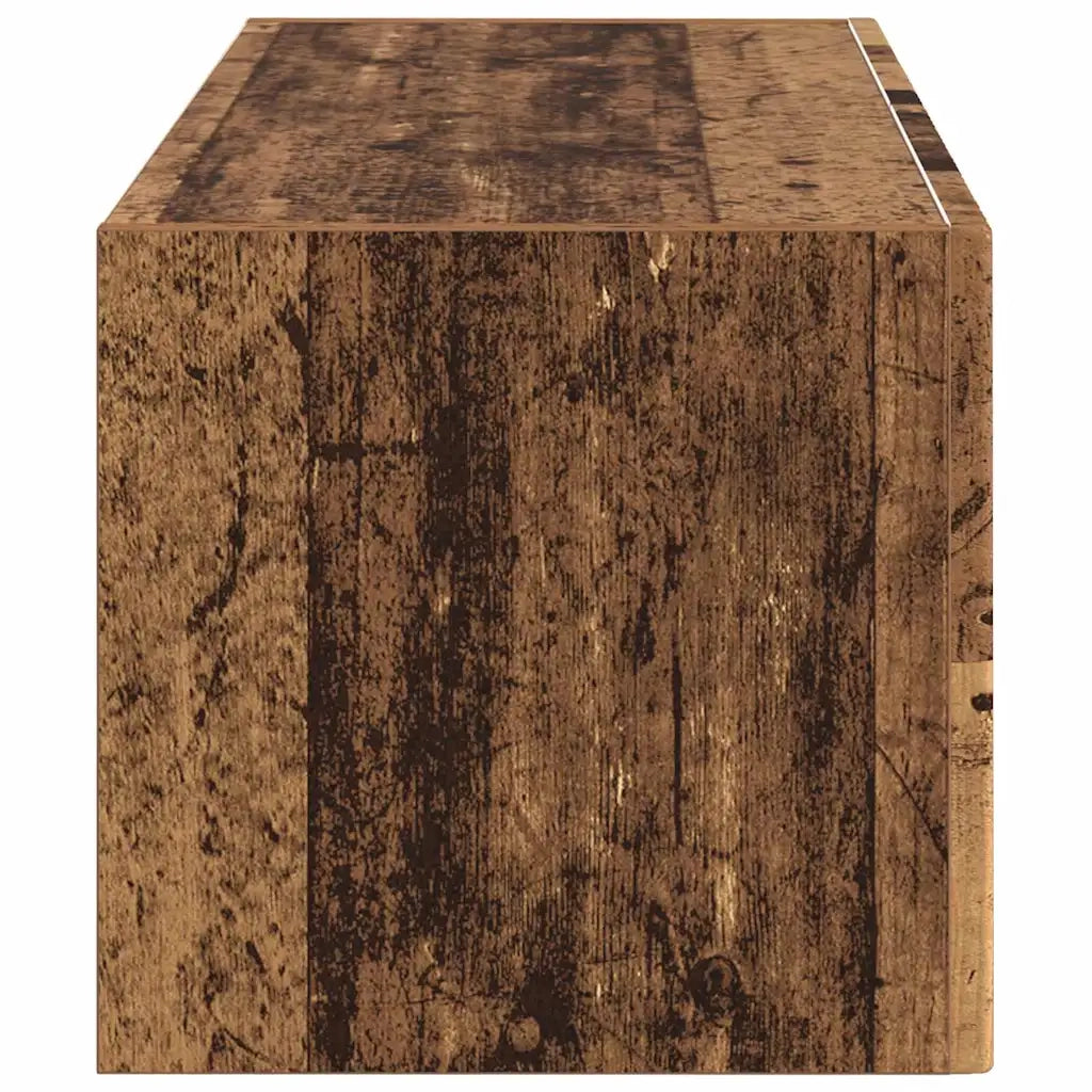 Mobile TV da parete-Mobile TV a Muro-Credenza TV Legno vecchio 60 x 31 x 29.5 cm 545560