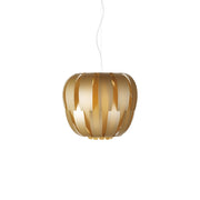 Sospensione Moderna Queen Polilux ® New Gold E Metallo Cromo 1 Luce E27 D42Cm