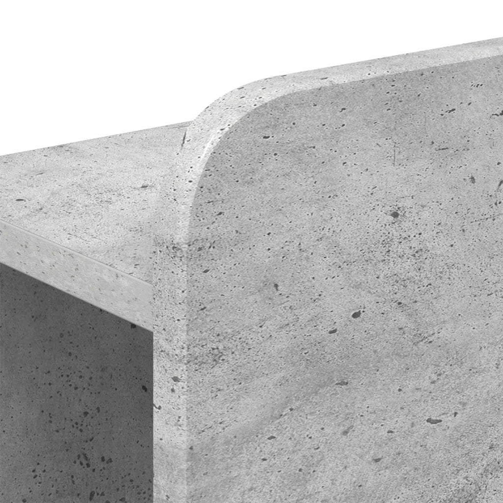 Telaio del letto con storage Grigio Cemento 150 x 200 cm 3433774