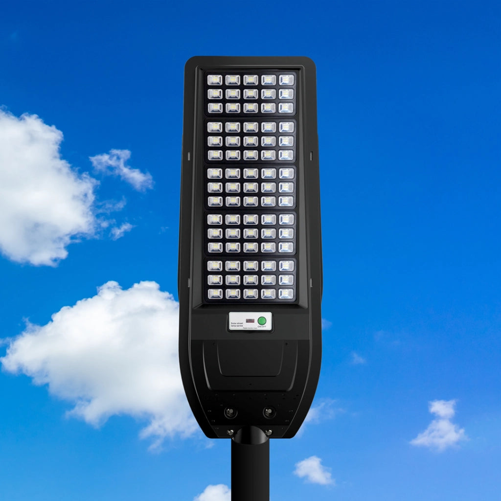 Lampione solare LED VIA 200W sensore, telecomando EKO9096