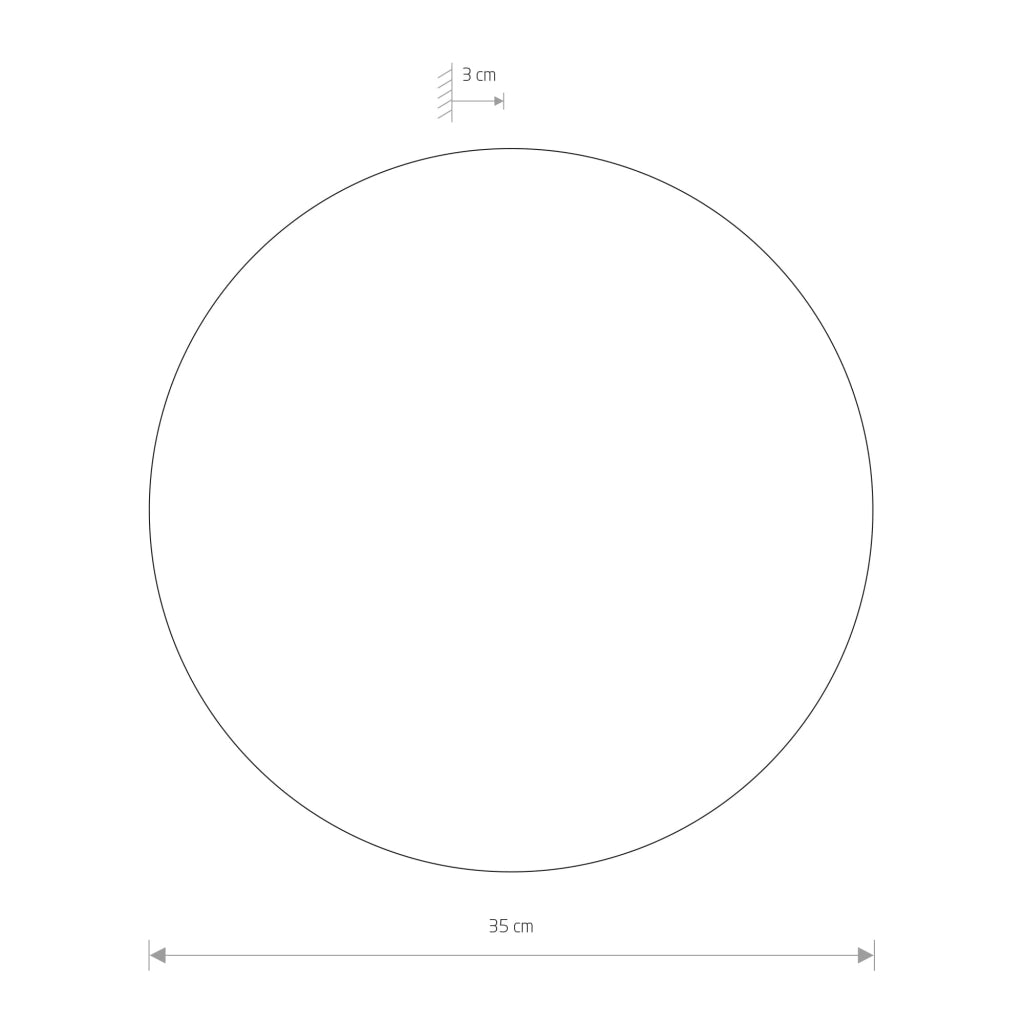 Applique LED Nowodvorski Ring L ottone 13W 3000K 10351