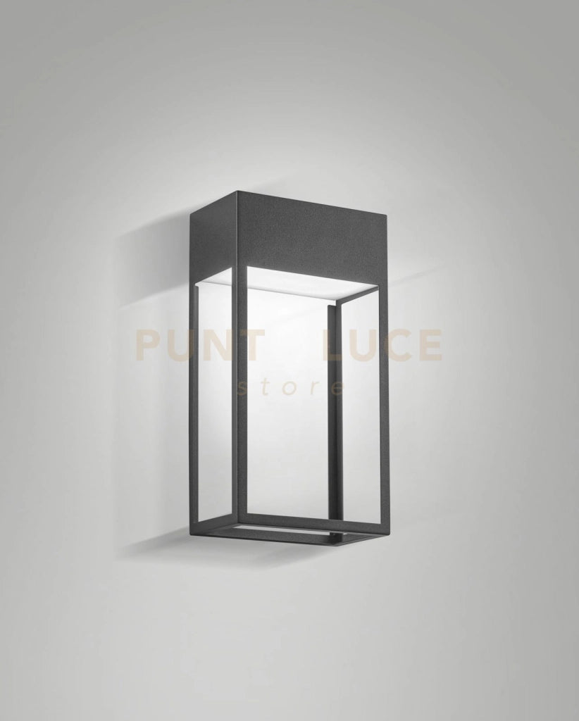 EDO APPLIQUE A LED 20W 3000K 2396LM DA ESTERNO GRIGIO SCURO