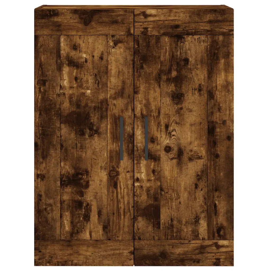 Credenza | Madia | Buffet da pranzo | Armadio da pranzo Rovere Fumo 69,5x34x180 cm in Legno Multistrato