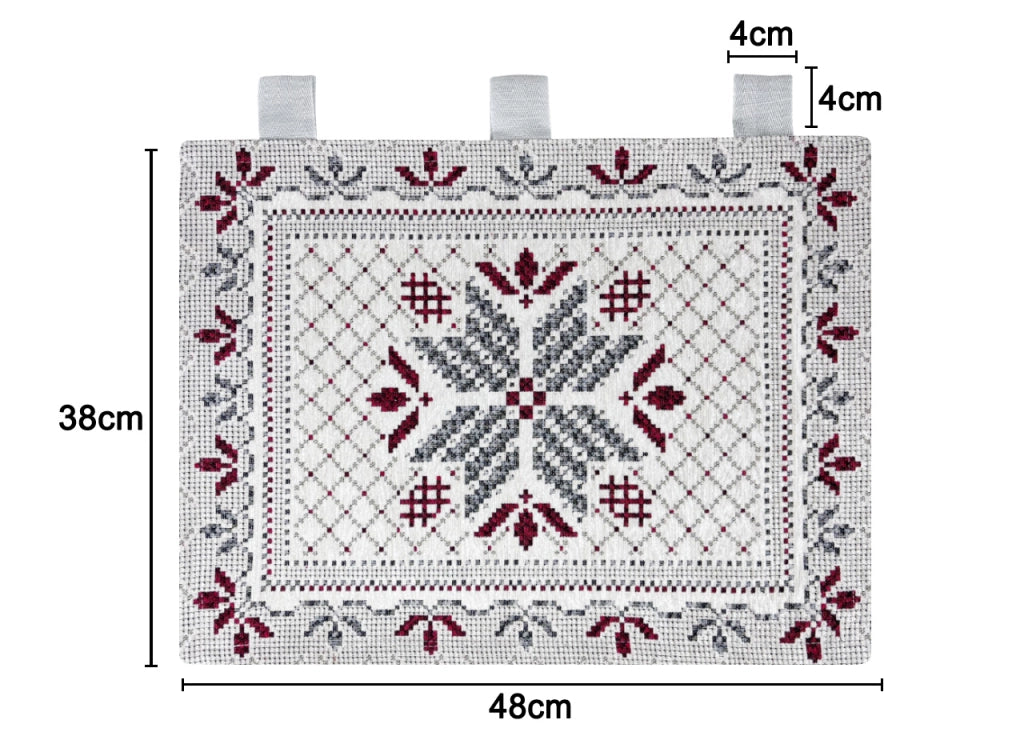 Copriforno Cucina Universale Cinigliato Copertura Decorazione Forno Dis. Tricot