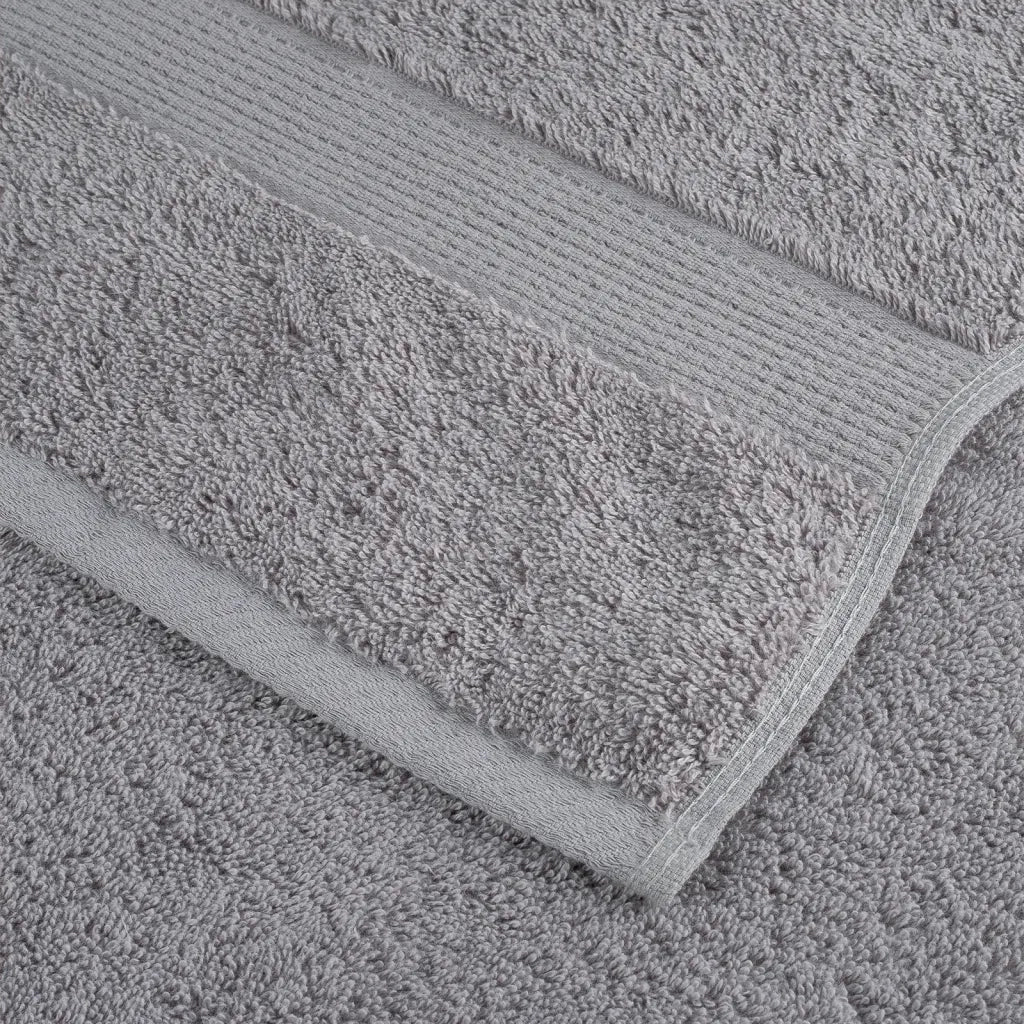 Asciugamani per ospiti Premium SOLUND 4 pz Grigio 30x50 cm 600 g/m² 137303