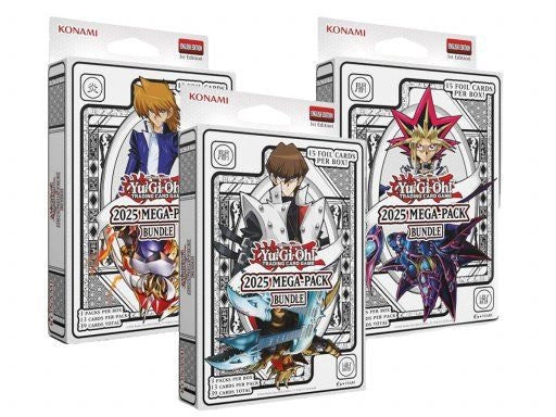 Yu-Gi-Oh! Tuckbox 3 buste Mega pack 2025, Lingua italiana,1 pezzo modello casualeKonami, Eta 6+