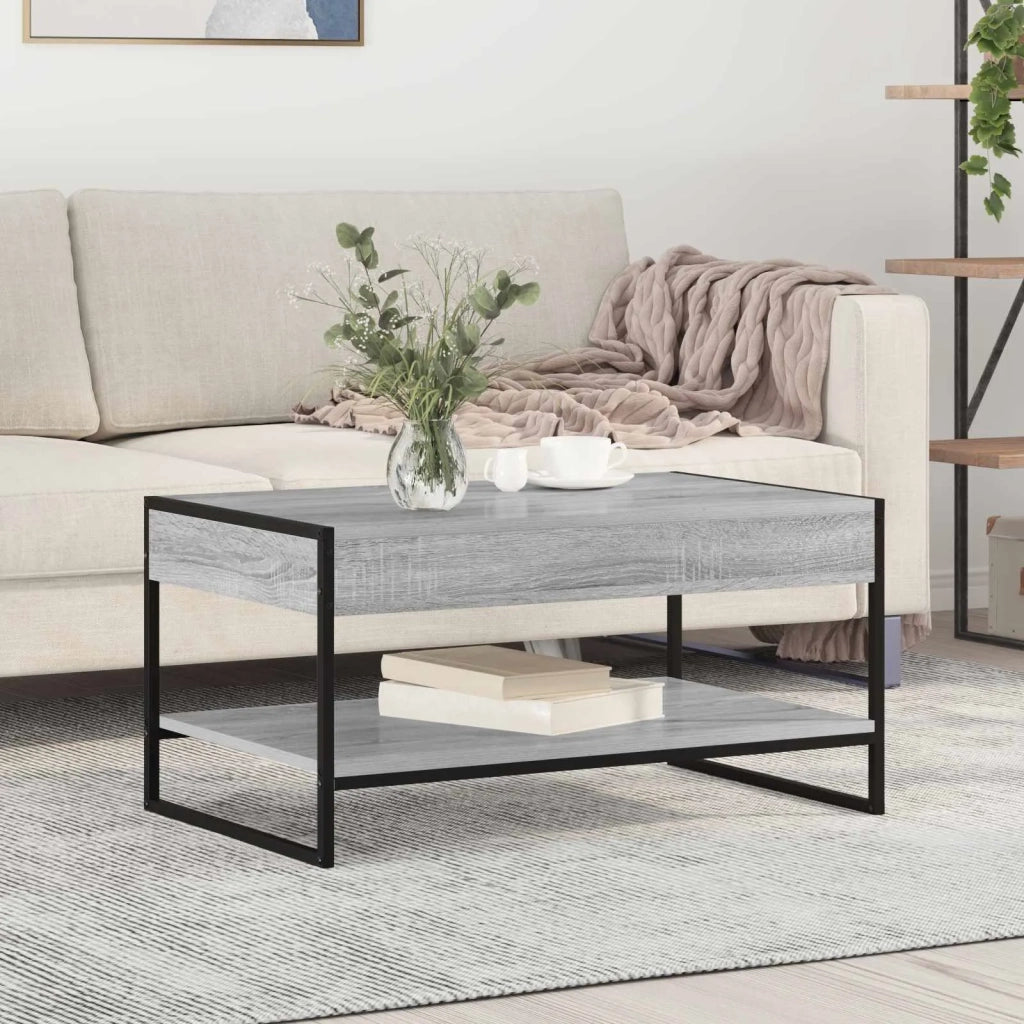 Tavolino da salotto | Tavolino da caff¨¨ | Tavolino da Soggiorno Grigio Sonoma 80 x 50 x 40 cm