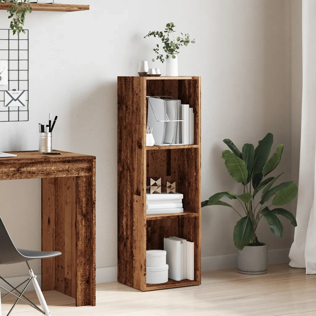 Libreria in Legno Antico 36x30x114 cm in Legno Multistrato 855774