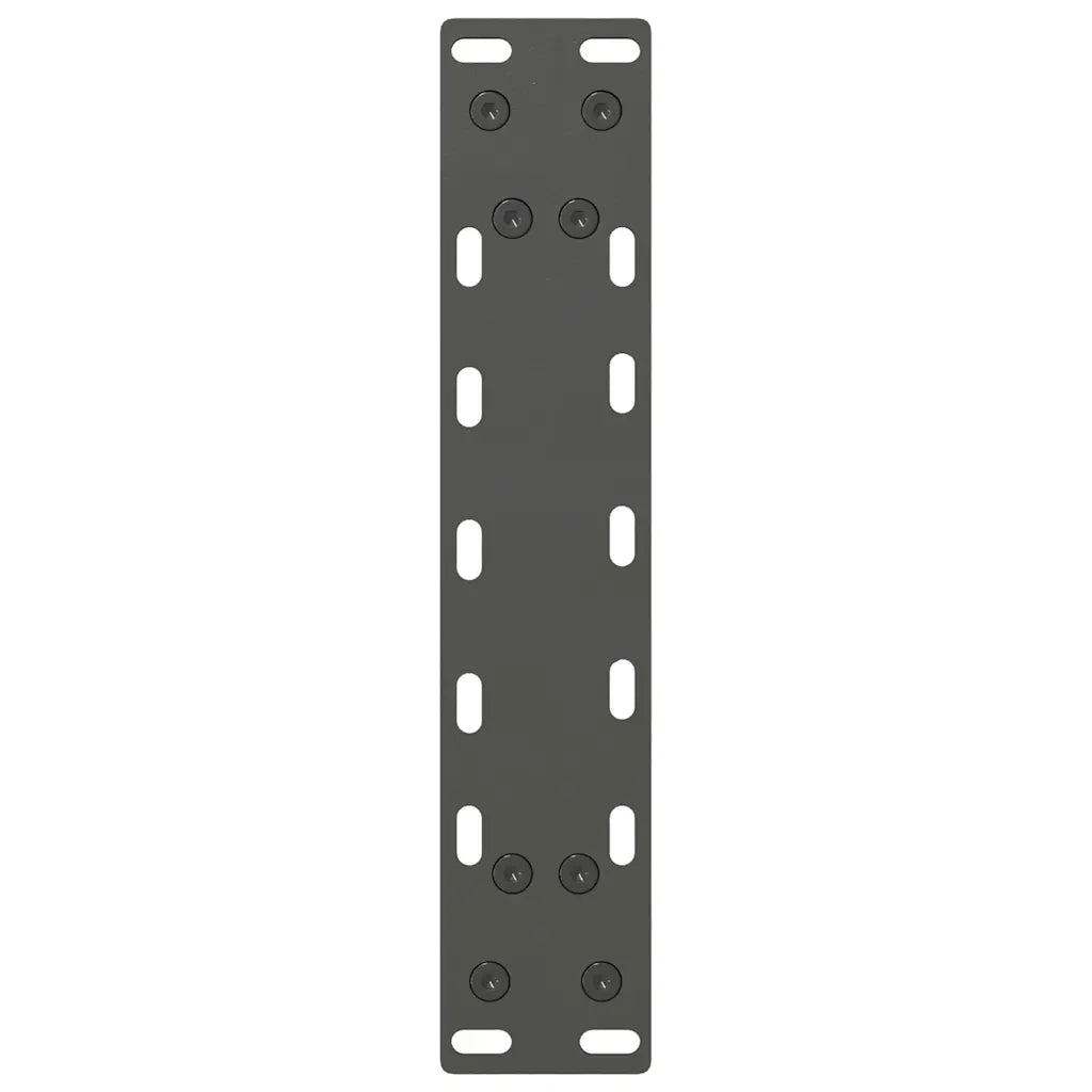 Gambe per Tavolino da Caffè Antracite 2 pz 40x(30-31) cm Acciaio 4013258